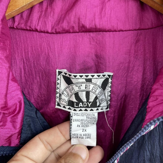 Vintage SUNTERRA Windbreaker Jacket Oversized 90'… - image 4