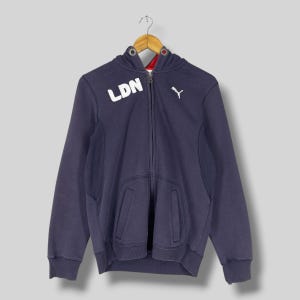 Puma Zip up Sweatshirt - Etsy