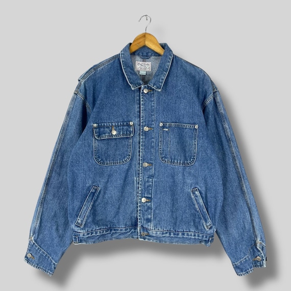 Polo RALPH LAUREN Type 2 Denim Jacket Large Vintage 1990s Ralph