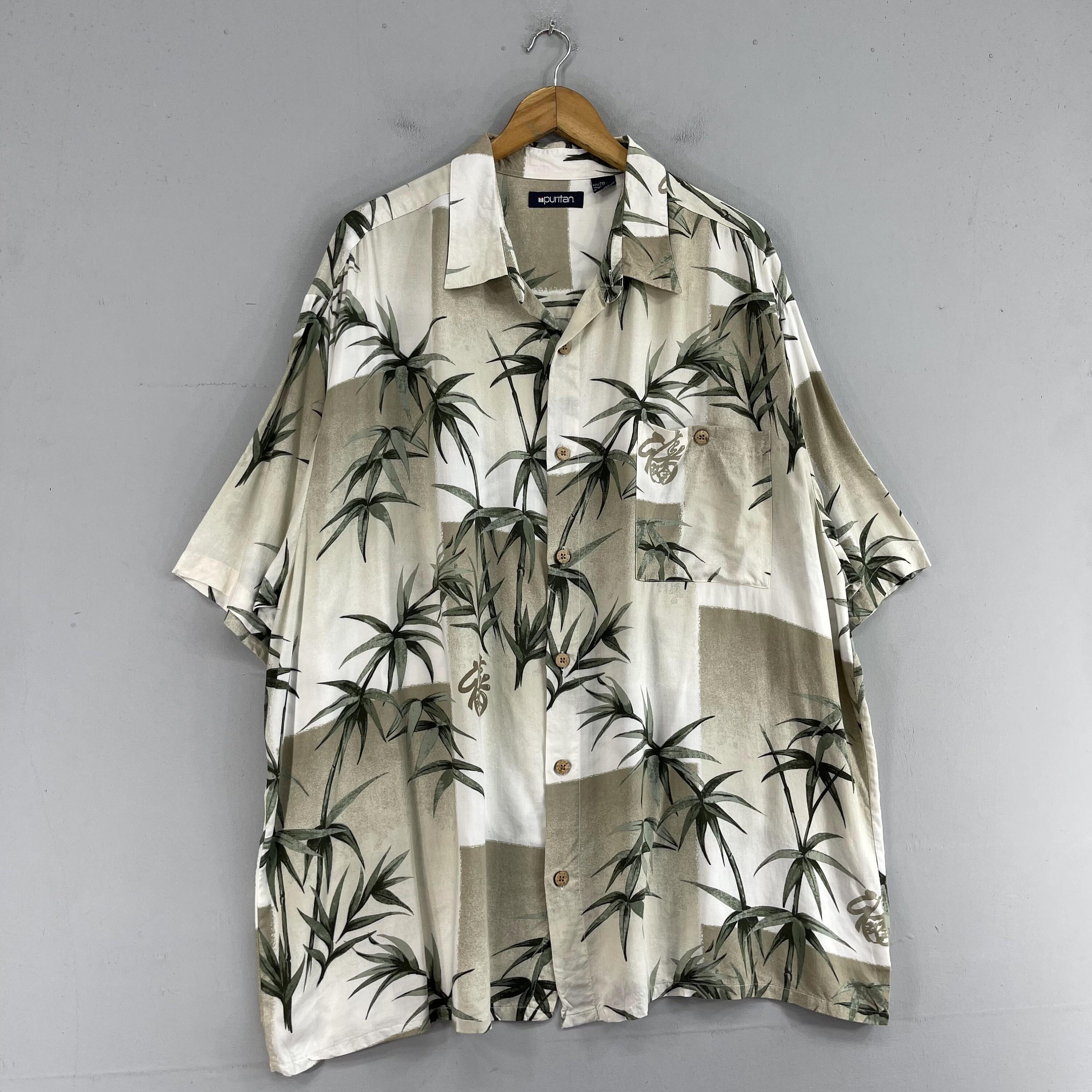 アロハ商品です Vintage Y2K PURITAN Hawaii Shirt Oversized Abstract Hawaiian