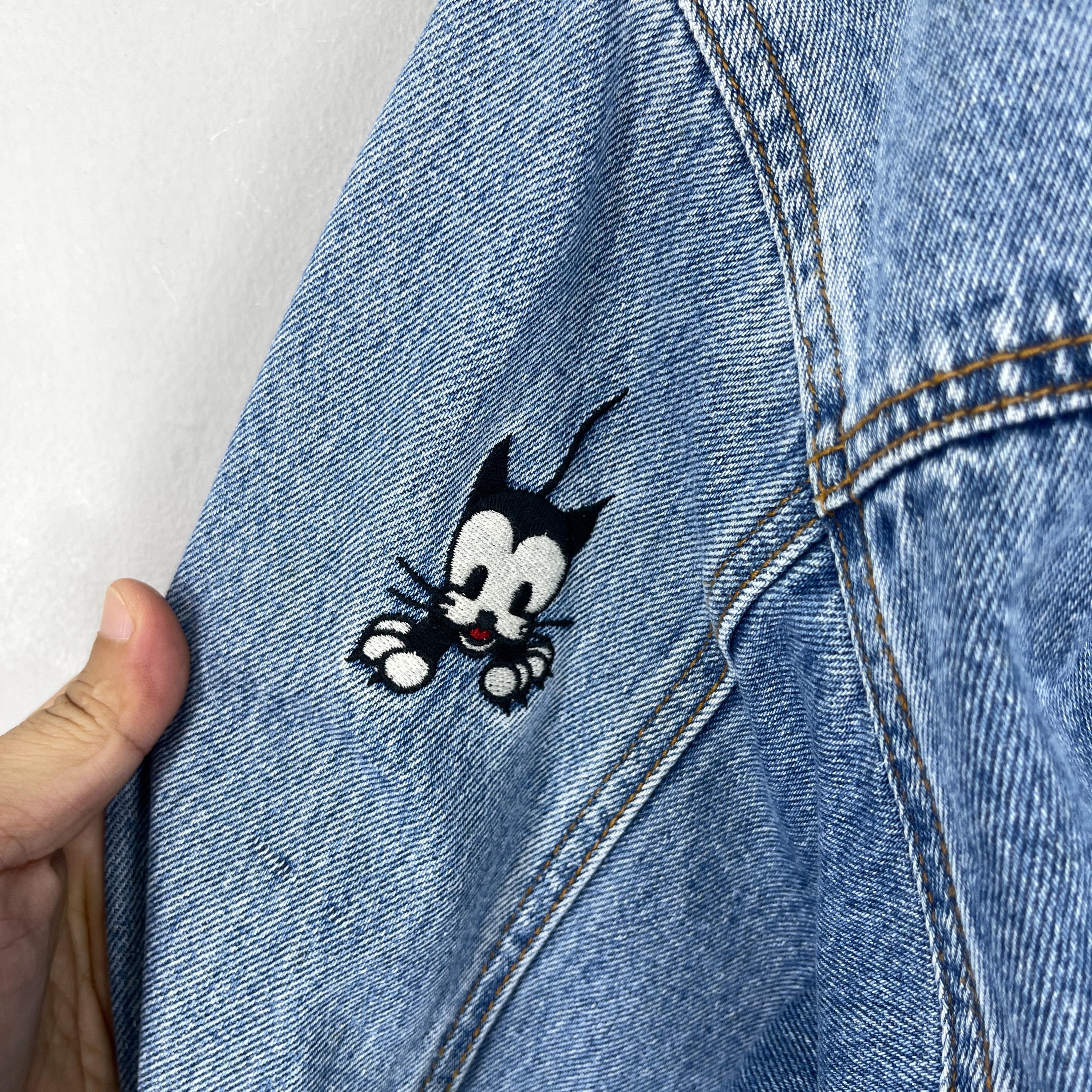 ヴィンテージ MICKEY & CO デニムジャケット ミディアム 90年代