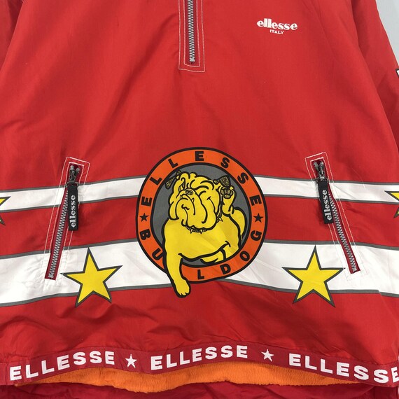Vintage 1990s ELLESSE Bulldog Ski Jacket Large El… - image 4