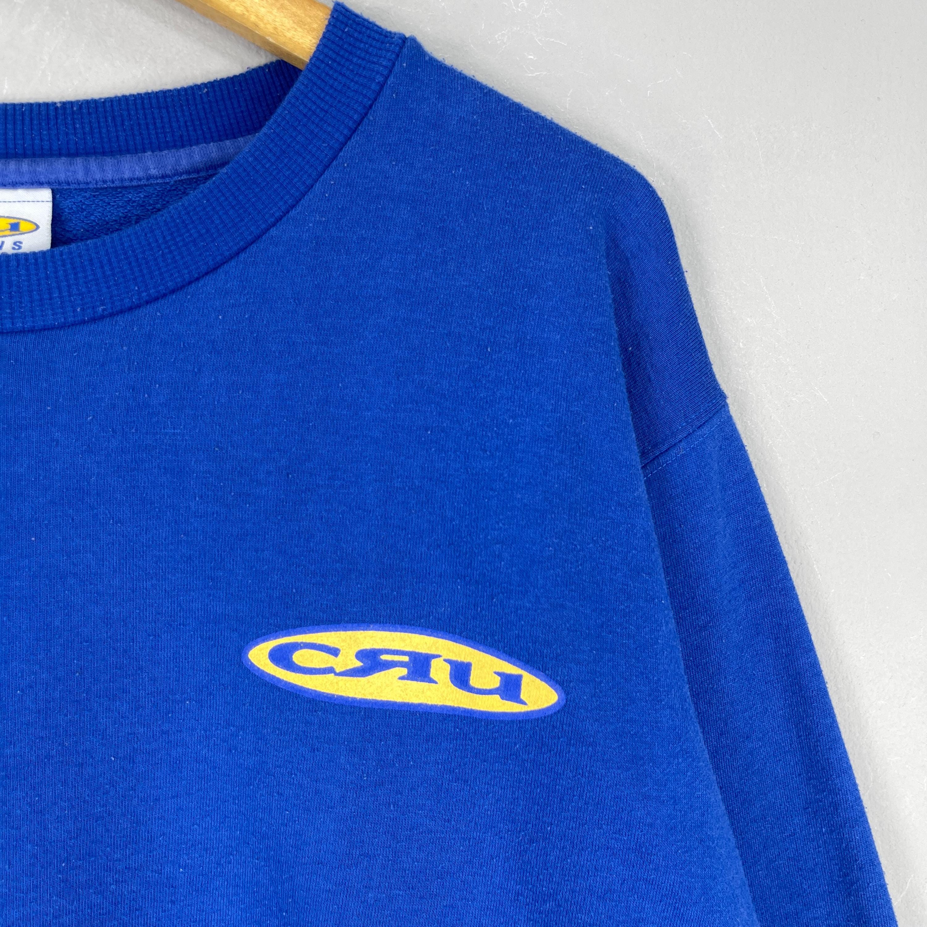 ヴィンテージ 90 年代 CRU DESIGN クルーネック スウェットシャツ 