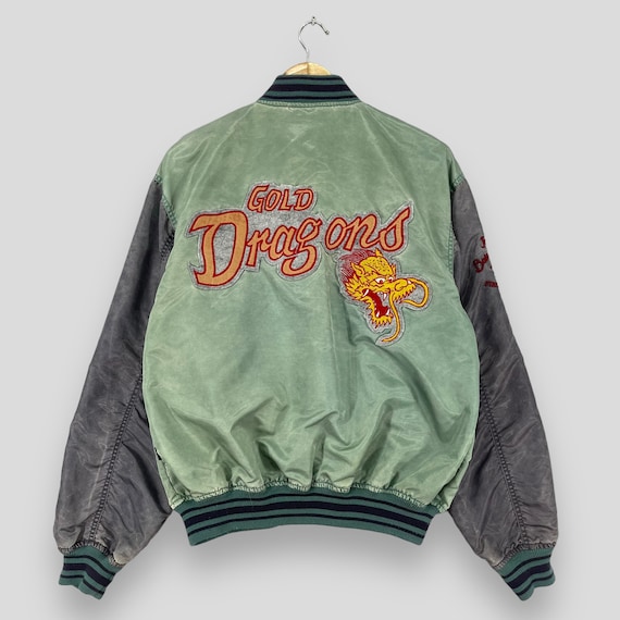 Vintage 1990s AVIREX Ltd Varsity Jacket Small Dis… - image 1