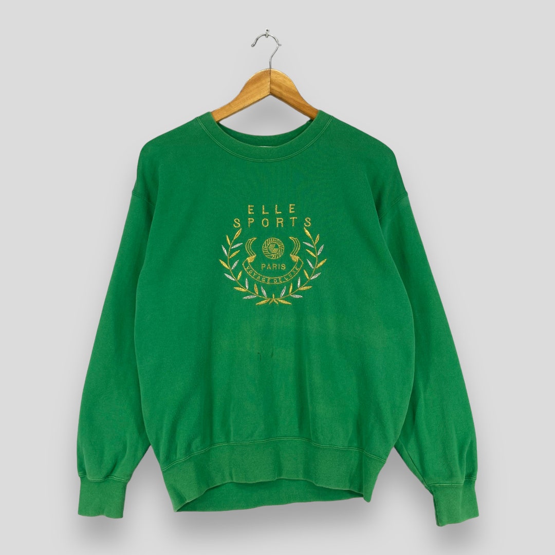 ELLE - ELLE SPORT ヴィンテージスウェット Vintage 1990s ELLE SPORTS Crewneck Sweatshirt Women Medium Elle