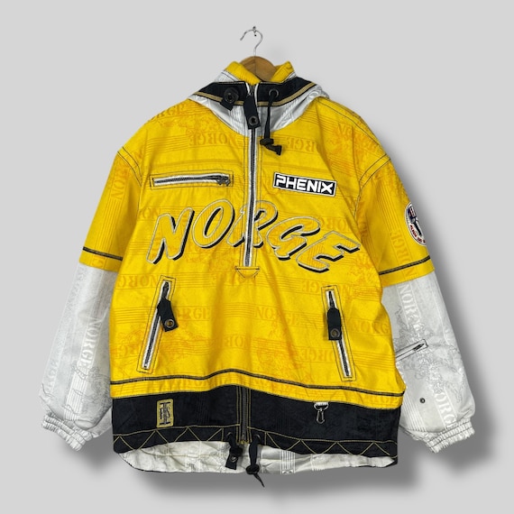 Vintage PHENIX Norway Alpine Ski Team Anorak Jacket Medium 1990s