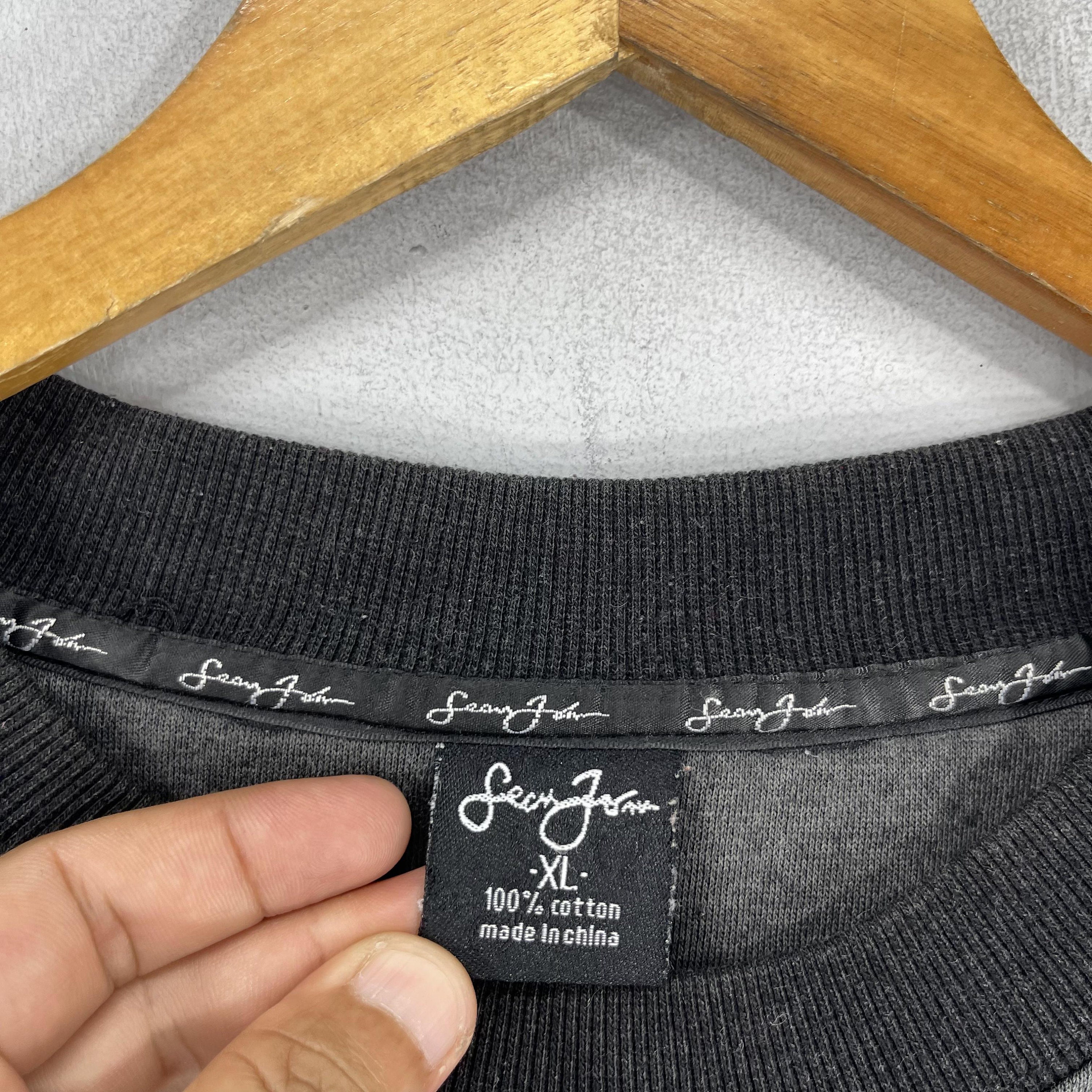SEAN JOHN Hip Hop Crewneck Sweatshirt Medium Vintage 1990s Sean 