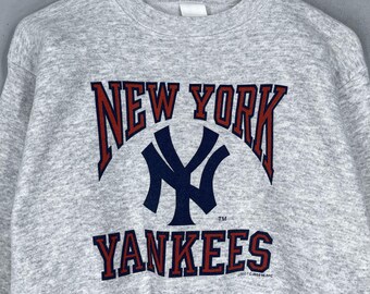 NEW YORK YANKEES Crewneck Sweatshirt Medium Vintage 80's