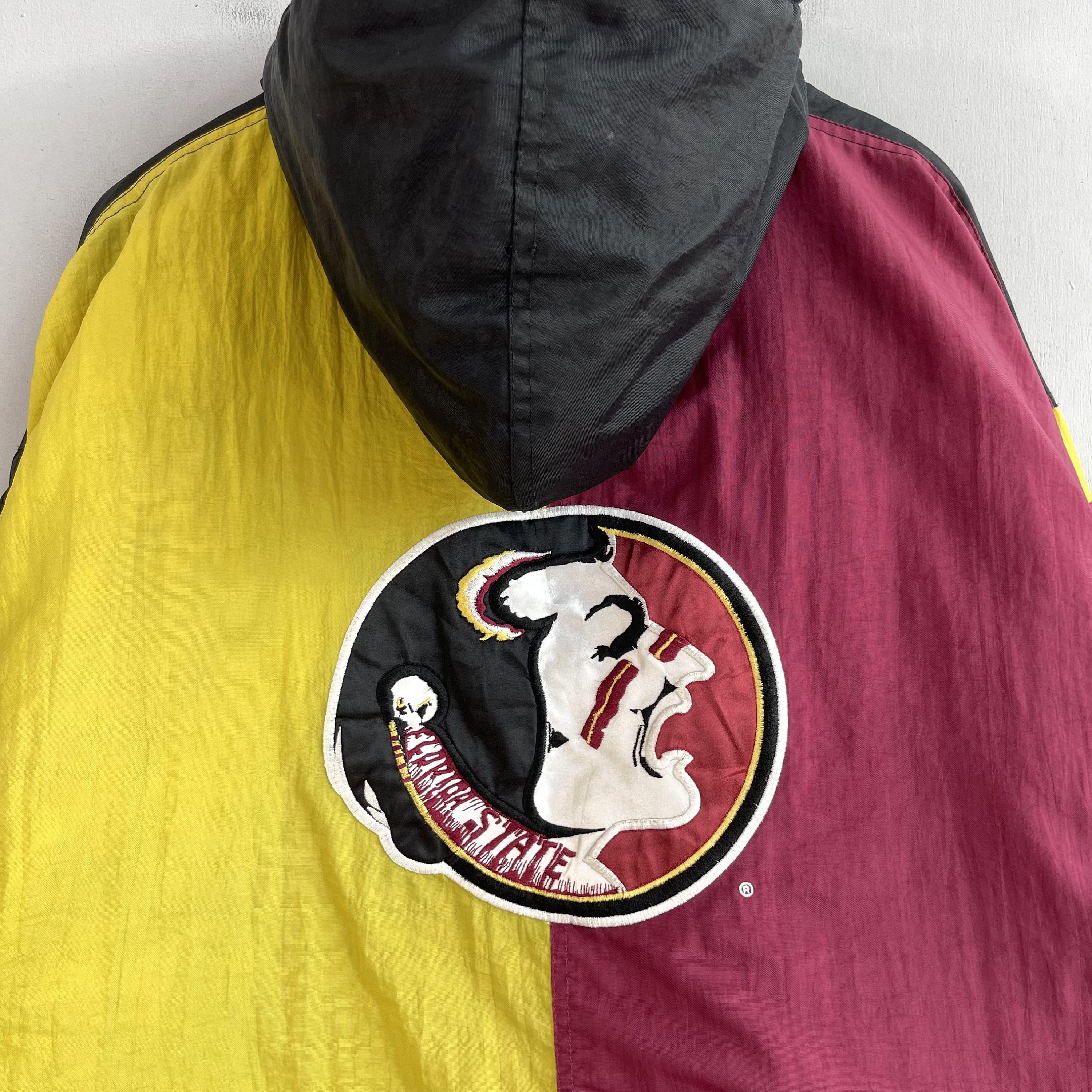 Florida State SEMINOLES Nfl Bomber Coat Xlarge Vintage 90's