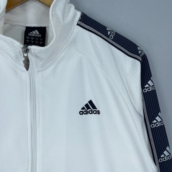 Vintage 1990s ADIDAS Tracktop Jacket Medium Adidas Equipment Side