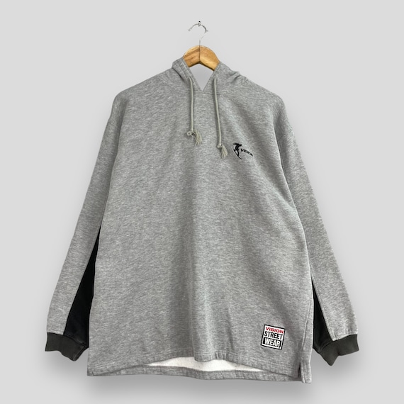 Sweat à Capuche Homme Vision Street Wear Gris - Taille M - Neuf Sans Étiquette