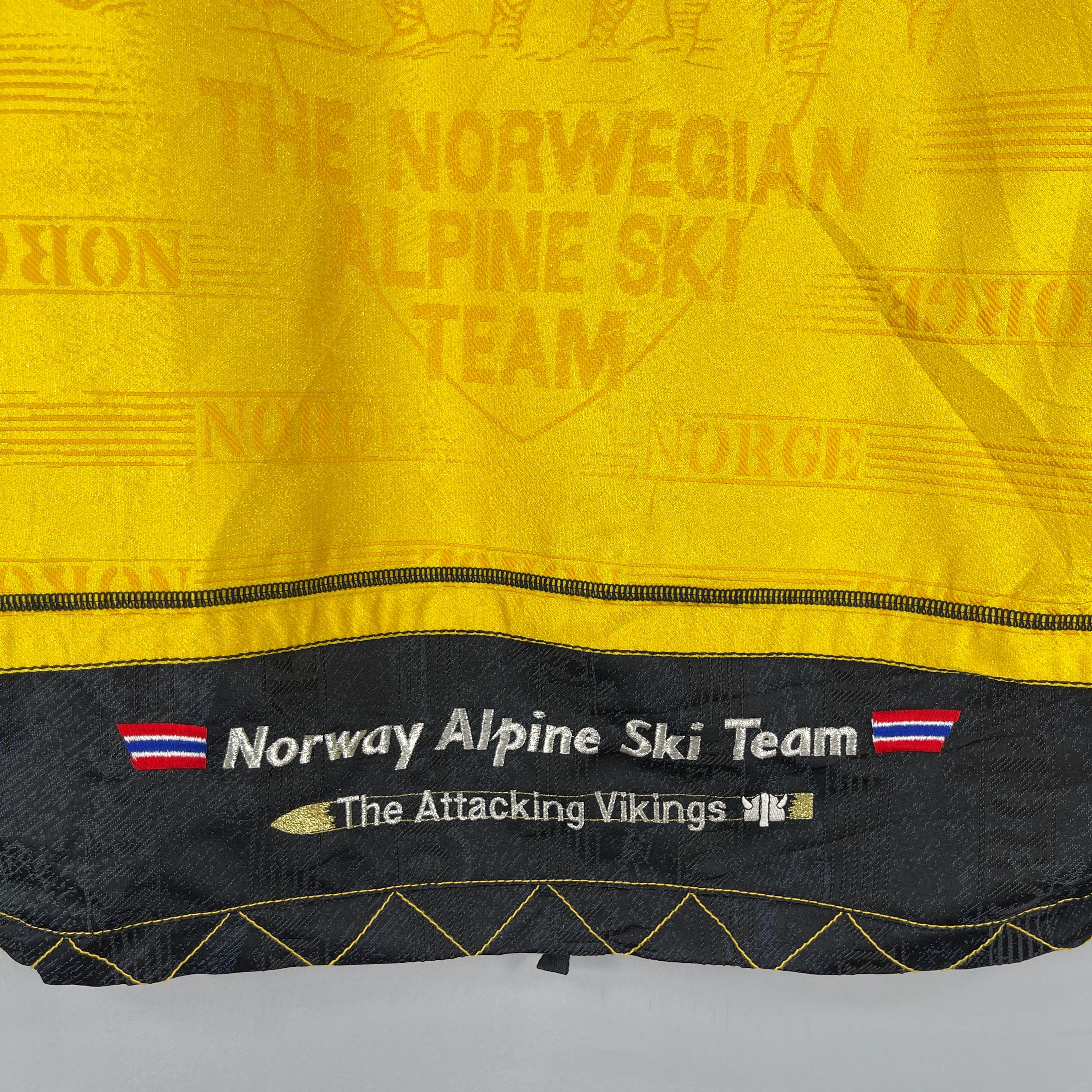 Vintage PHENIX Norway Alpine Ski Team Anorak Jacket Medium 1990s