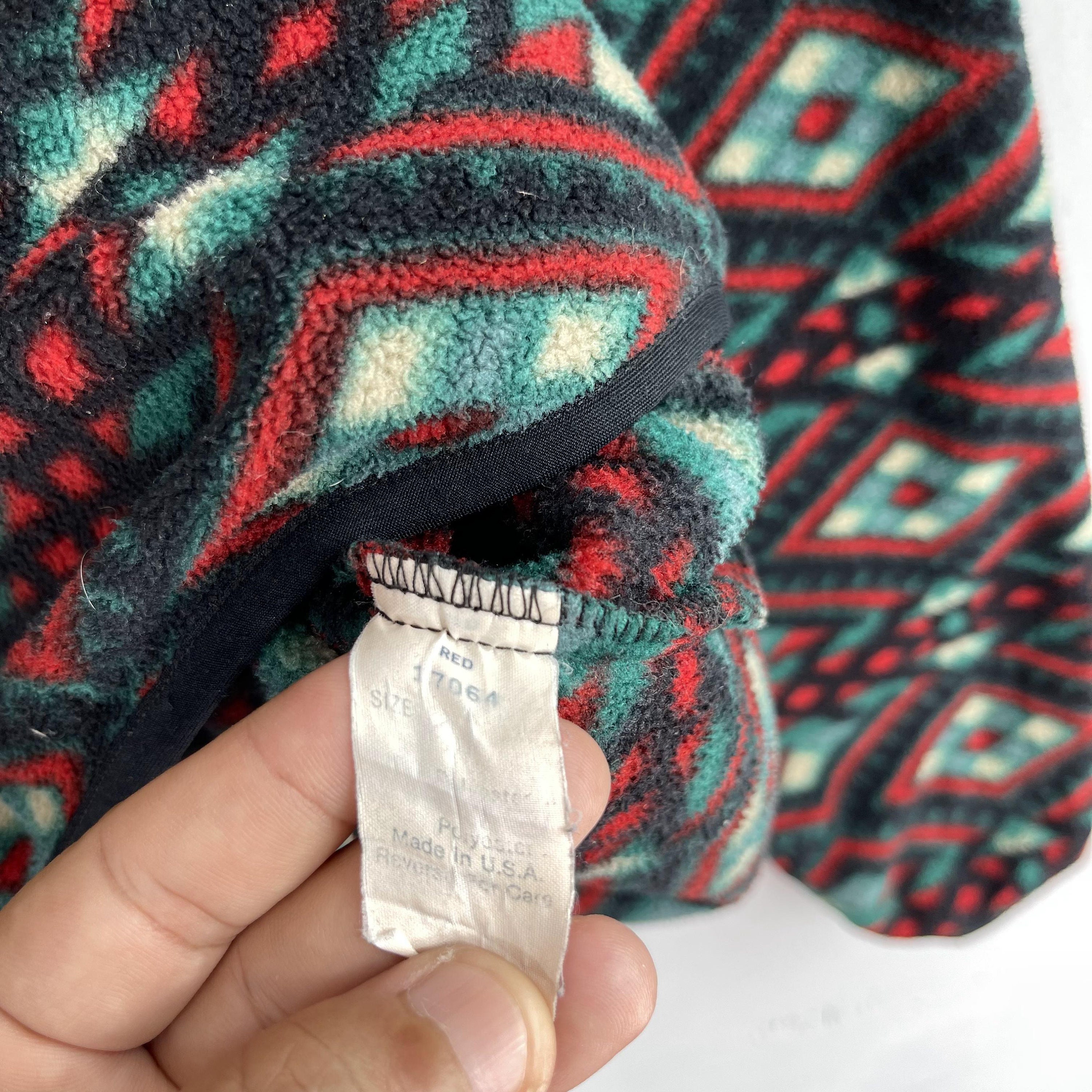 90s Woolrich Native pattern Half Coat 90s Woolrich Native Border