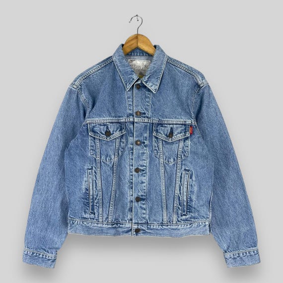 EDWIN Denim Trucker Jacket Medium Vintage 1990s Edwin Union Made