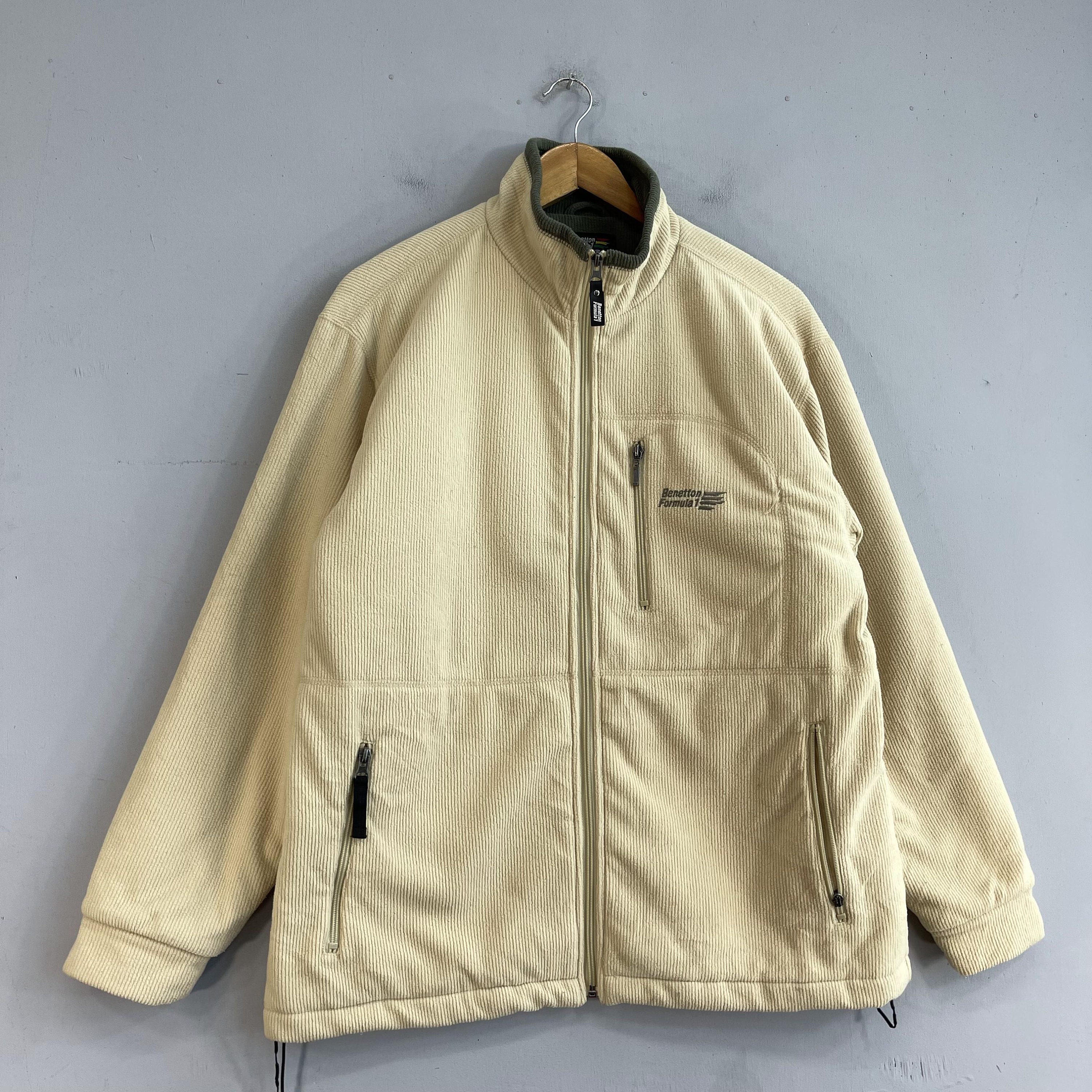 BENETTON 90s イタリア製 3rdタイプ トラッカージャケット 美品 90's イタリア製 Benetton Formula Racing Jacket / ベネトン