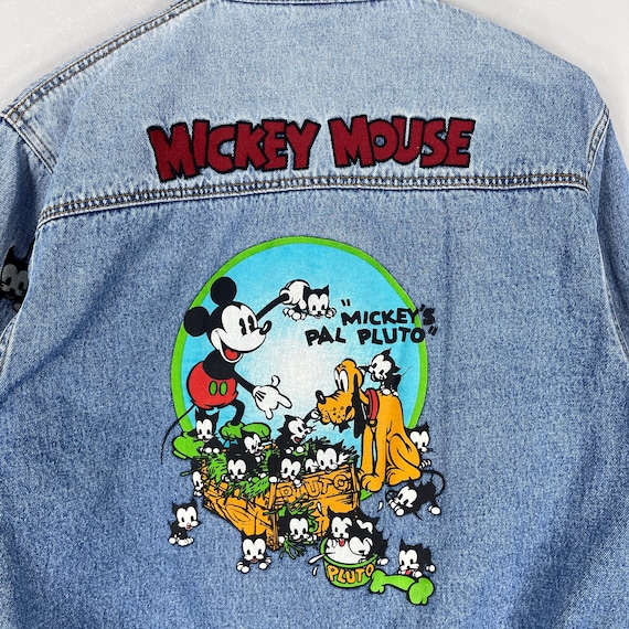 ヴィンテージ MICKEY & CO デニムジャケット ミディアム 90年代