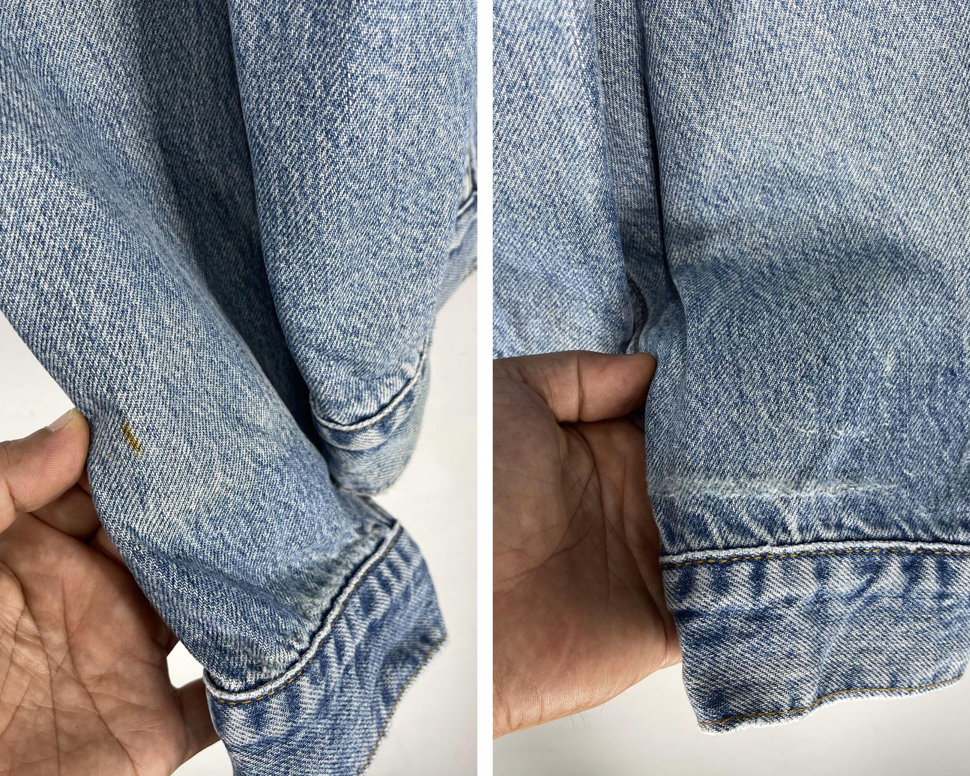 Vintage LEVIS 70503 02 Denim Trucker Jacket Xlarge 1990s Levis 