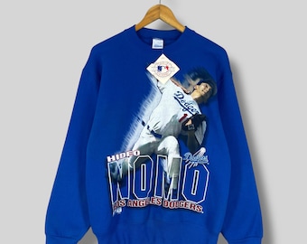 Vintage HIDEO NOMO Los Angeles Dodgers 1995 Sweatshirt Size Small 