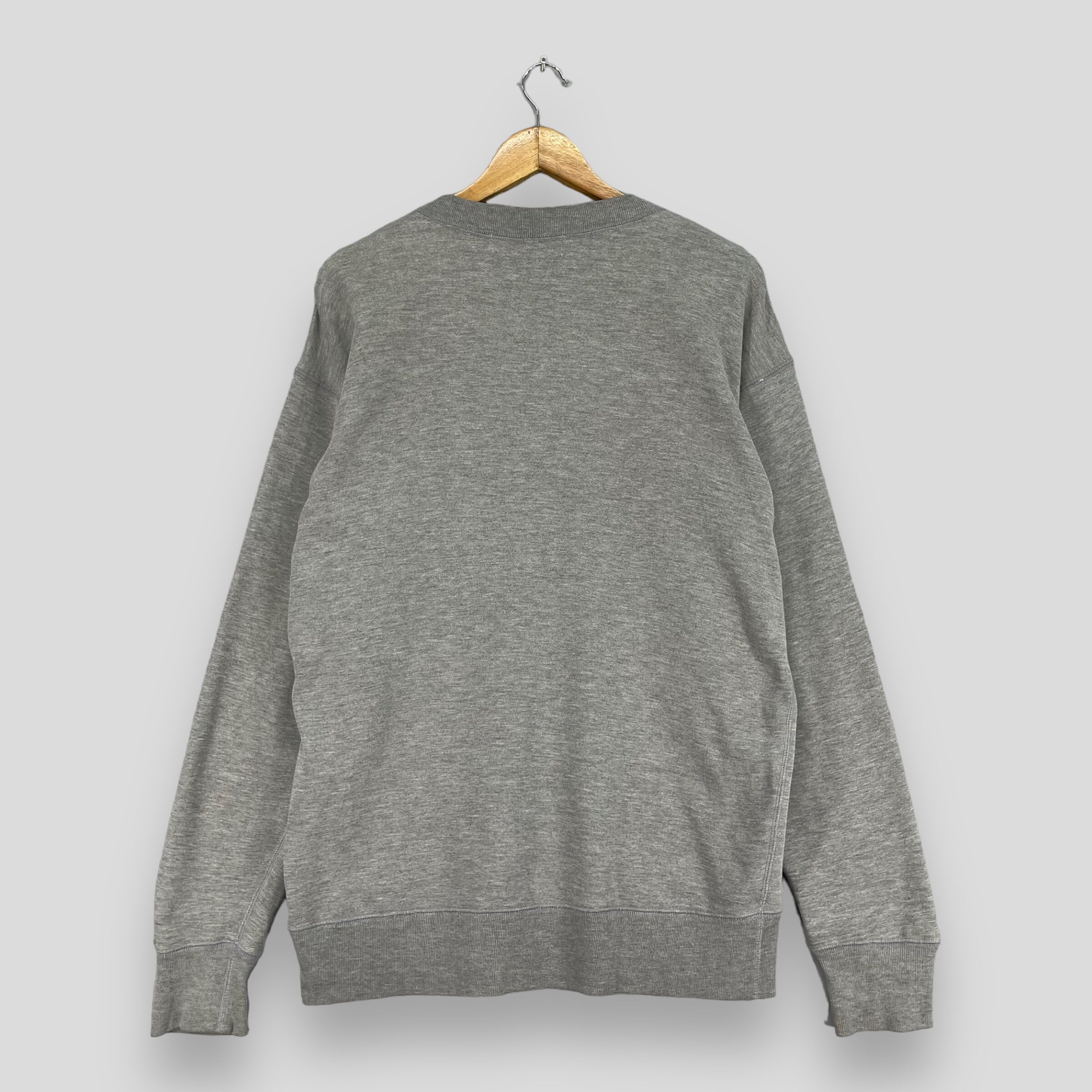 \"90s ラルフローレン\" crewneck sweatshirt 7f グレー 90s ラルフローレン