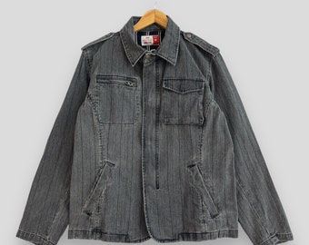 Bernings Sho inner zip trucker jacket