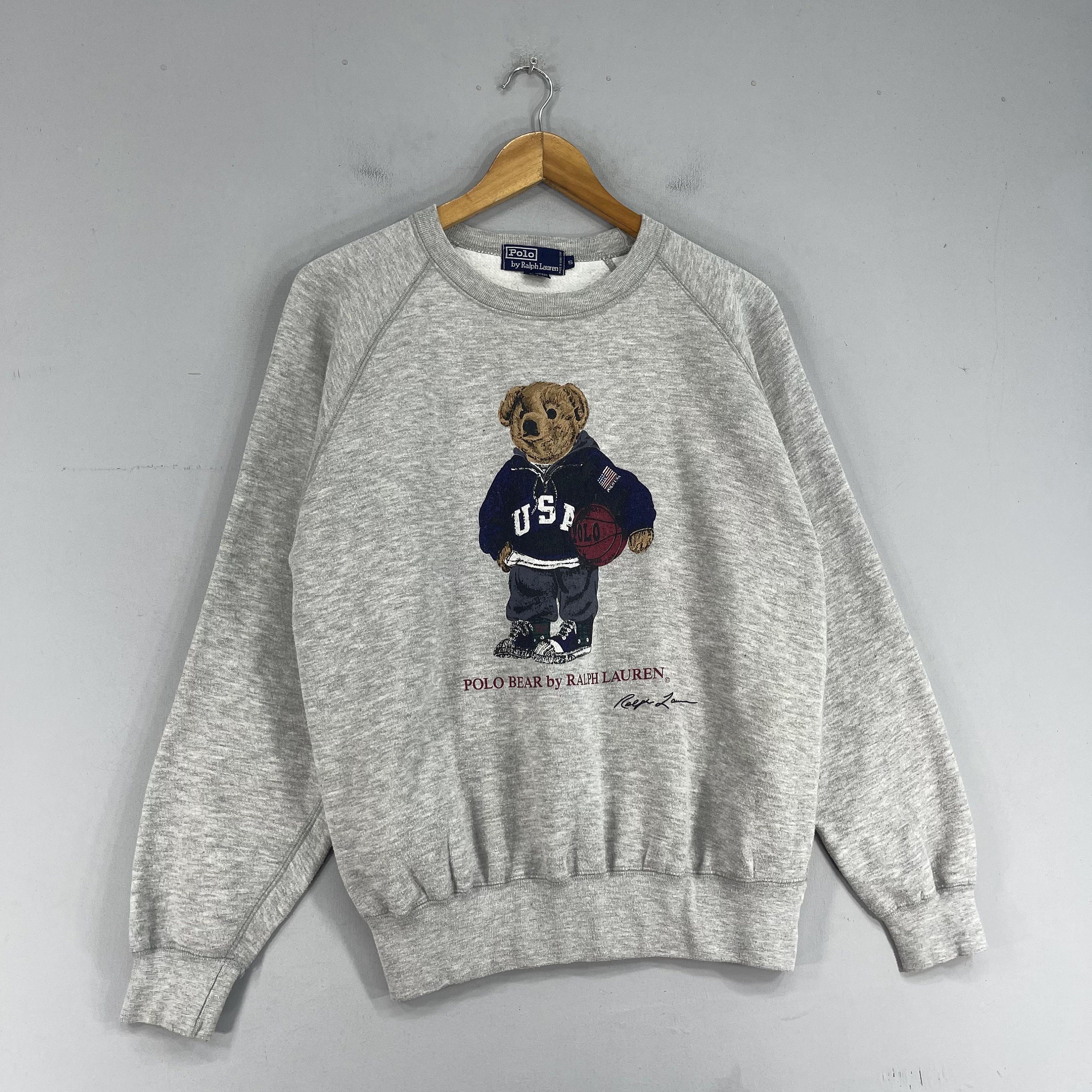 Vintage 90's POLO BEAR Basketball Crewneck Sweatshirt Small Vintage 90's POLO BEAR Basketball Crewneck Sweatshirt Small
