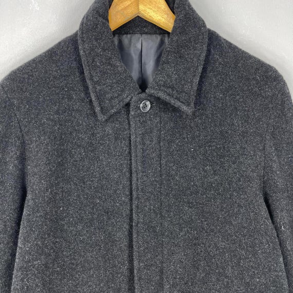 PPFM Wool Long Jacket Small Vintage 1990s Japanese Peyton