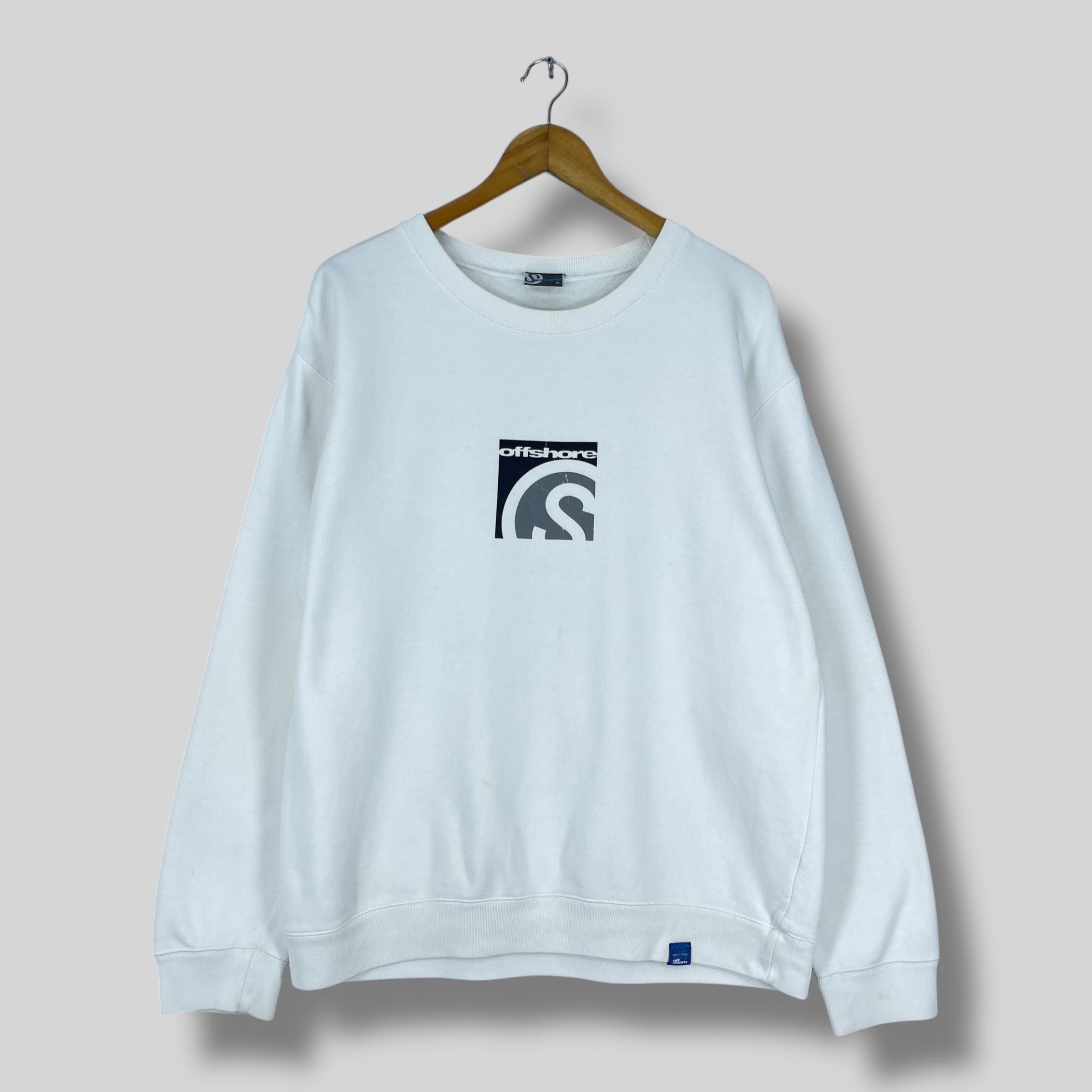 Vintage 1990s OFFSHORE Crewneck Sweatshirt Large Offshore