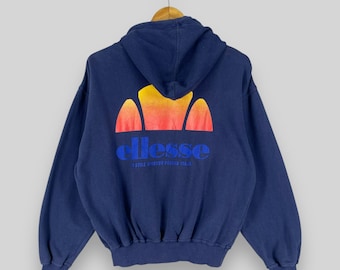 ヴィンテージ 1990 年代 ELLESSE ブルドッグ スキー ジャケット L