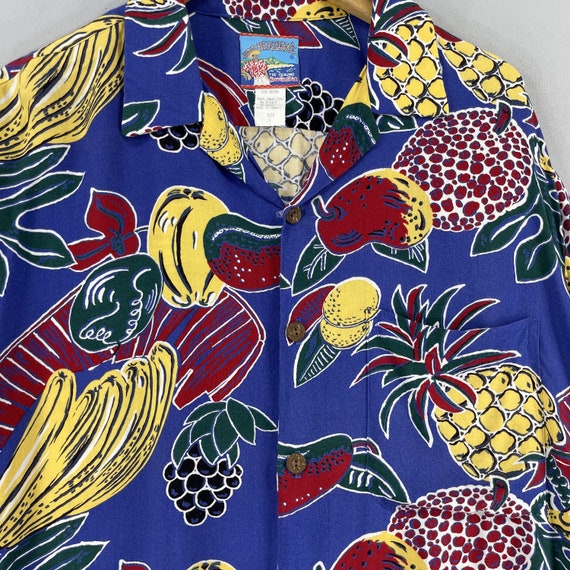 JOE KEALOHA Rayon Hawaii Shirt Large Vintage 90's… - image 2