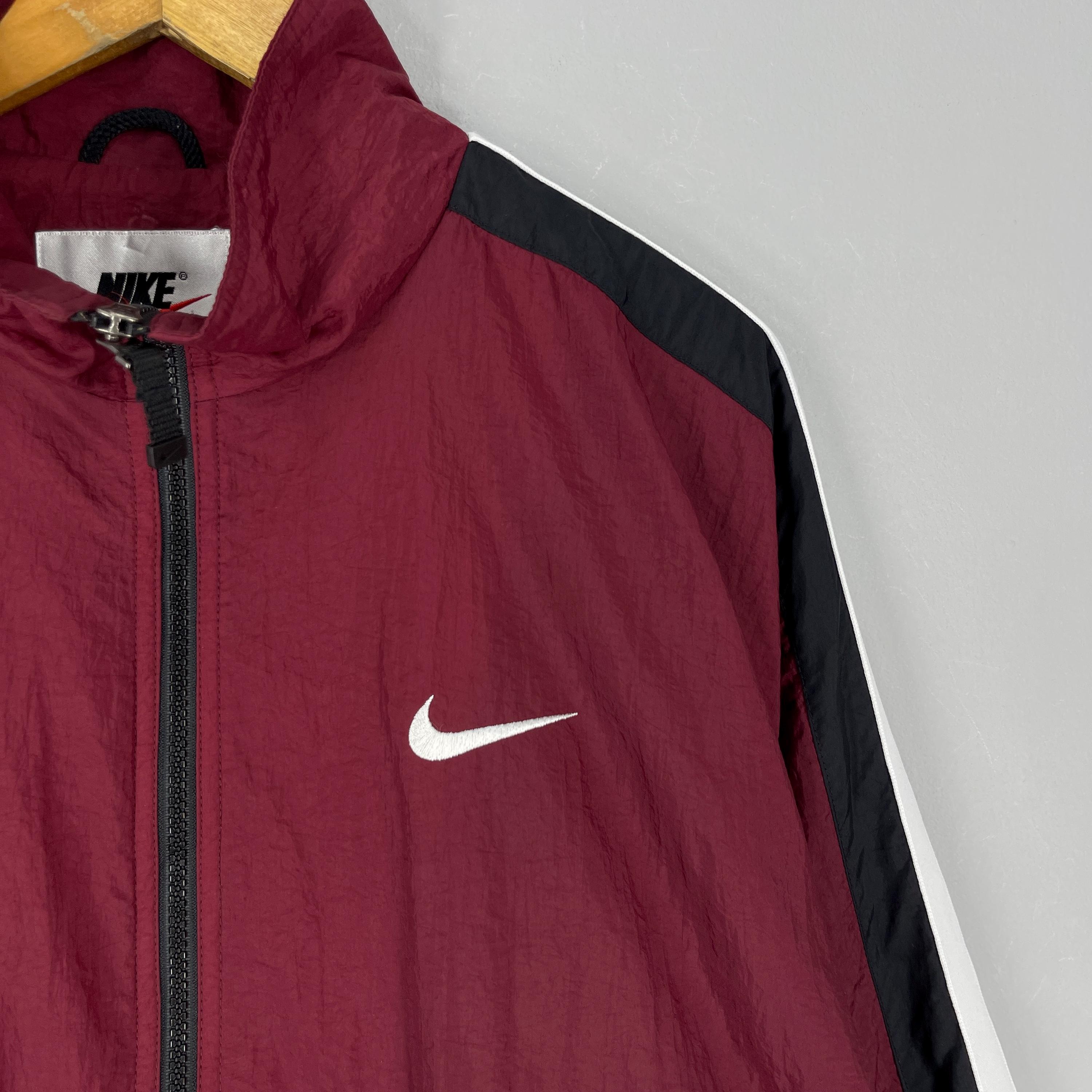 Vintage 90's NIKE Swoosh Jacket Xlarge Nike Sportswear Multicolor