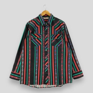Vintage Y2K COVINGTON Plaid Shadow Flannel Medium Checkered