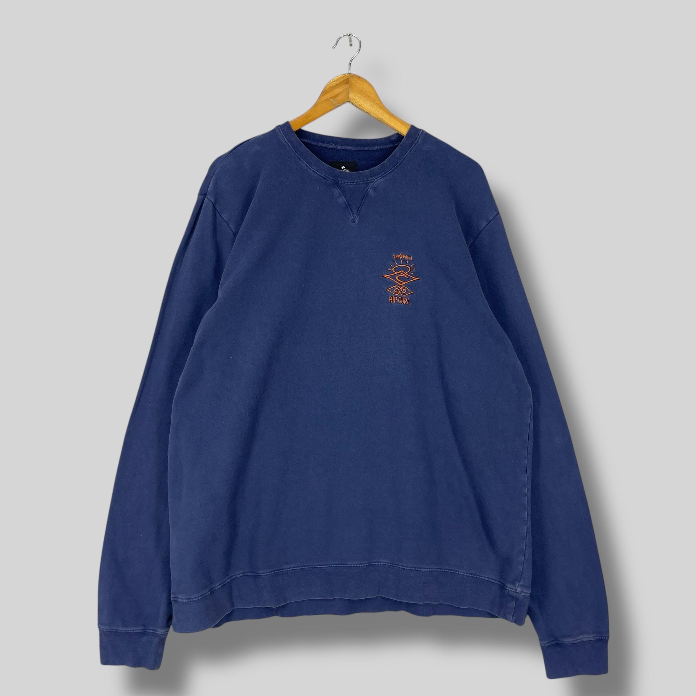 RIP CURL Crewneck Sweatshirt Oversized Vintage Y2K Rip Curl Sun