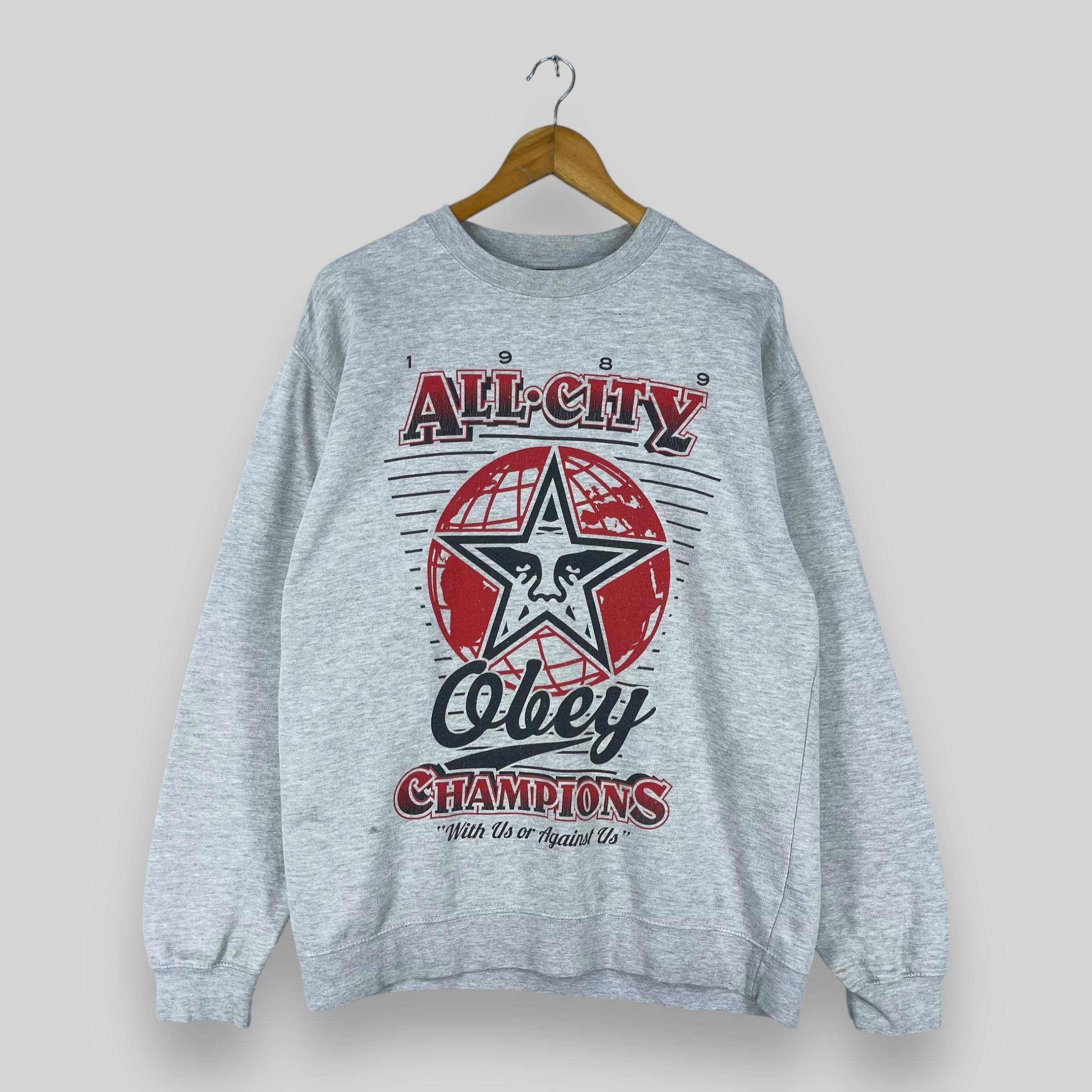 Vintage Obey Sweatshirt - Etsy Vintage Obey Sweatshirt - Etsy