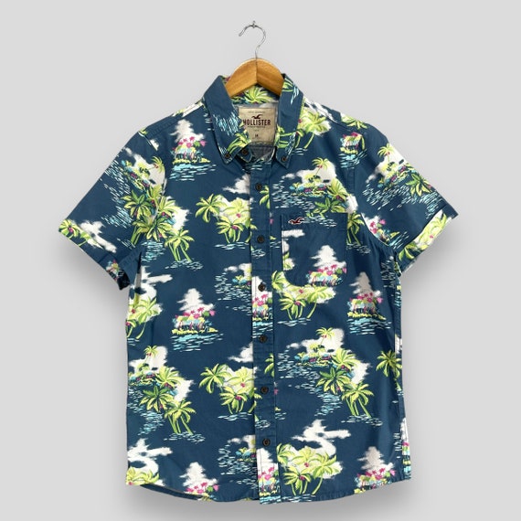 Vintage HOLLYSTER Hawaii Shirt Medium 1990s Hawai… - image 1