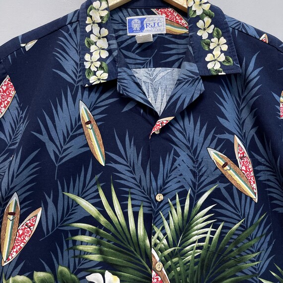 Vintage 1990s RJC Hawaii Tropical Shirt Xlarge Ha… - image 2