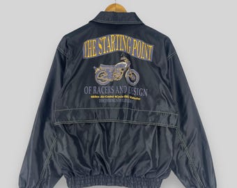 Vintage 1990s SUKAJAN Japan Dragon Souvenir Jacket Medium