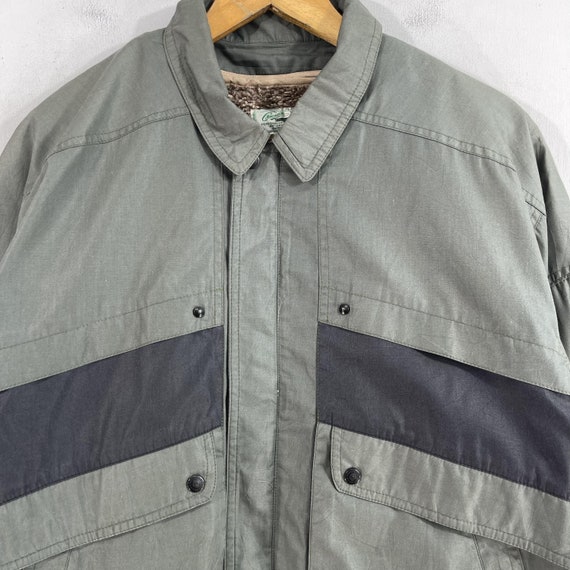 Vintage 90's CROCODILE Harrington Jacket Medium Crocodile Cold