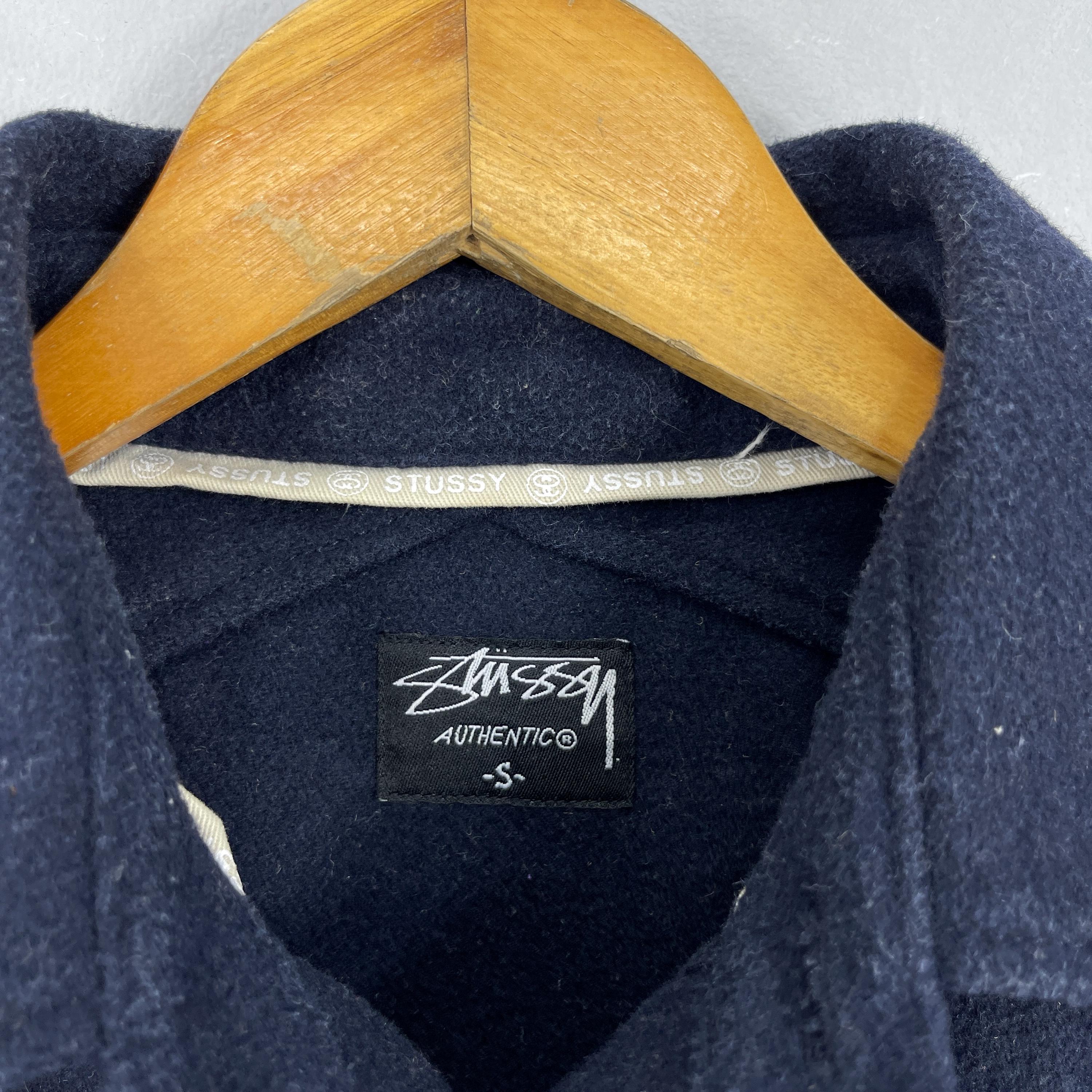 OLD STUSSY ウールジャケット 90s S Vintage 90s Stussy Worldwide Stussy CCCP Stussy Soviet Full