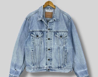 Vintage 90s LEVI'S Denim Jacket Size 38 / Medium / 1990s Levis