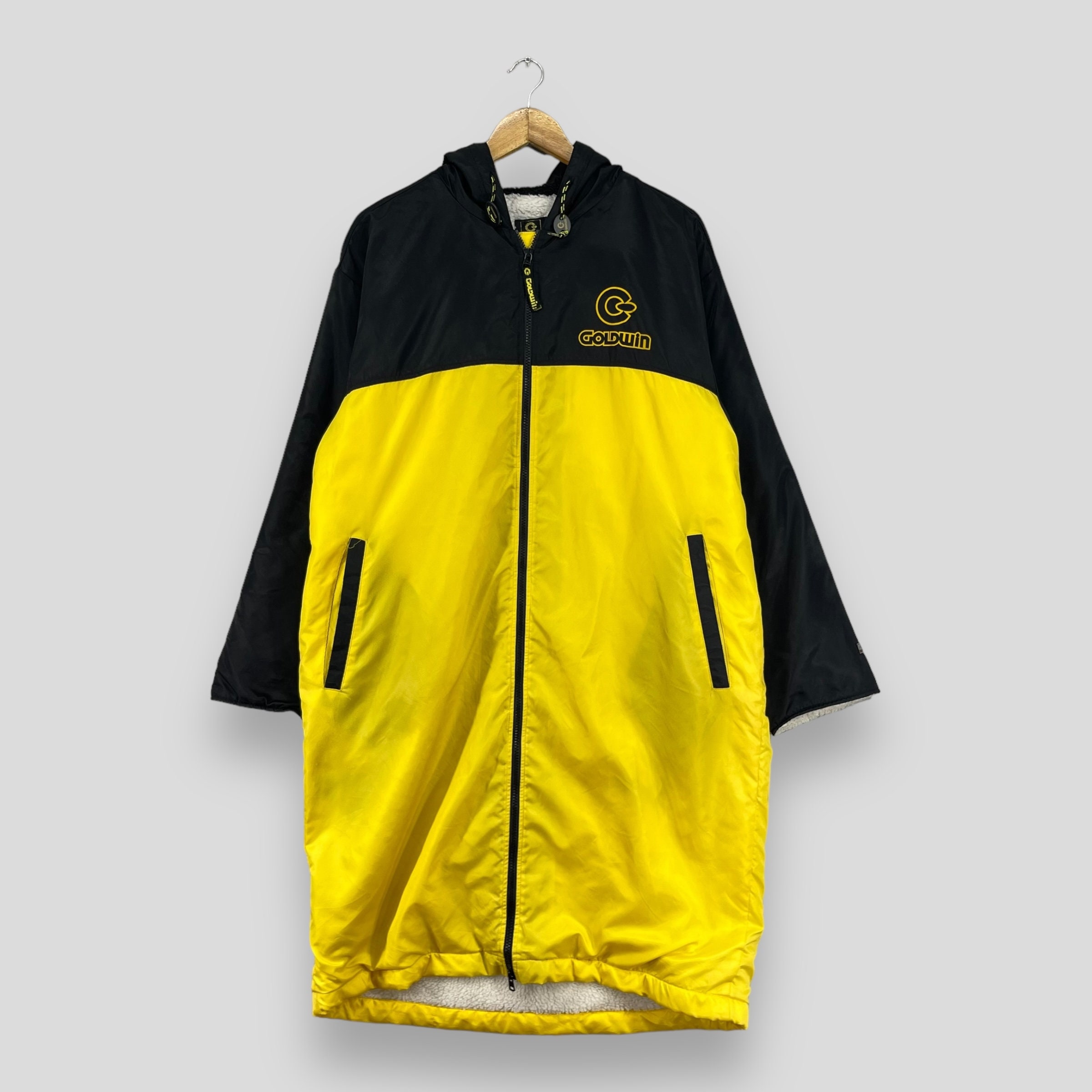GOLDWIN スキーウェア ジャケット イエロー XL ユーズド Vintage 90's GOLDWIN Parka Ski Jacket Medium Goldwin Human Active