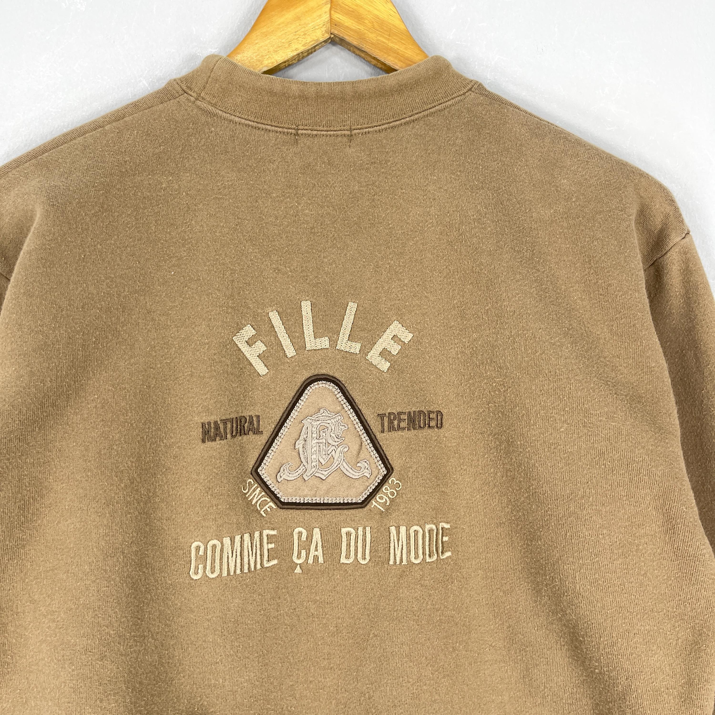 Vintage 90's Comme Ca Du Mode Crewneck Sweatshirt Medium Japanese