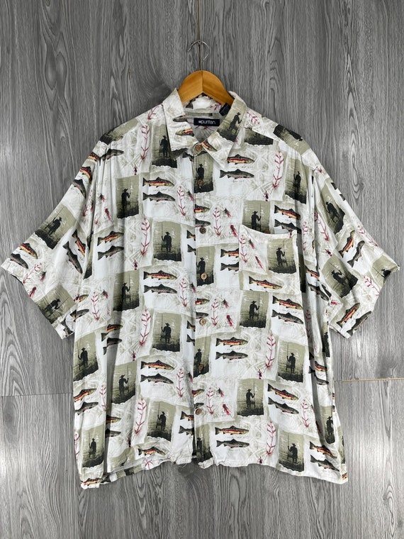Vintage Puritan Hawaiian Shirt - M
