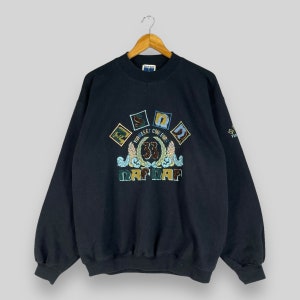 Vintage Naf Naf Sweatshirt Naf Naf Art Design Sweatshirt Size XS Etsy UK