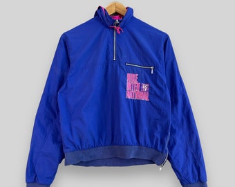 Kurtka Nike Air Sport Pullover z kapturem Vintage z lat 90. XX wieku, mała, z kapturem Nike International Windbreaker, rozmiar S