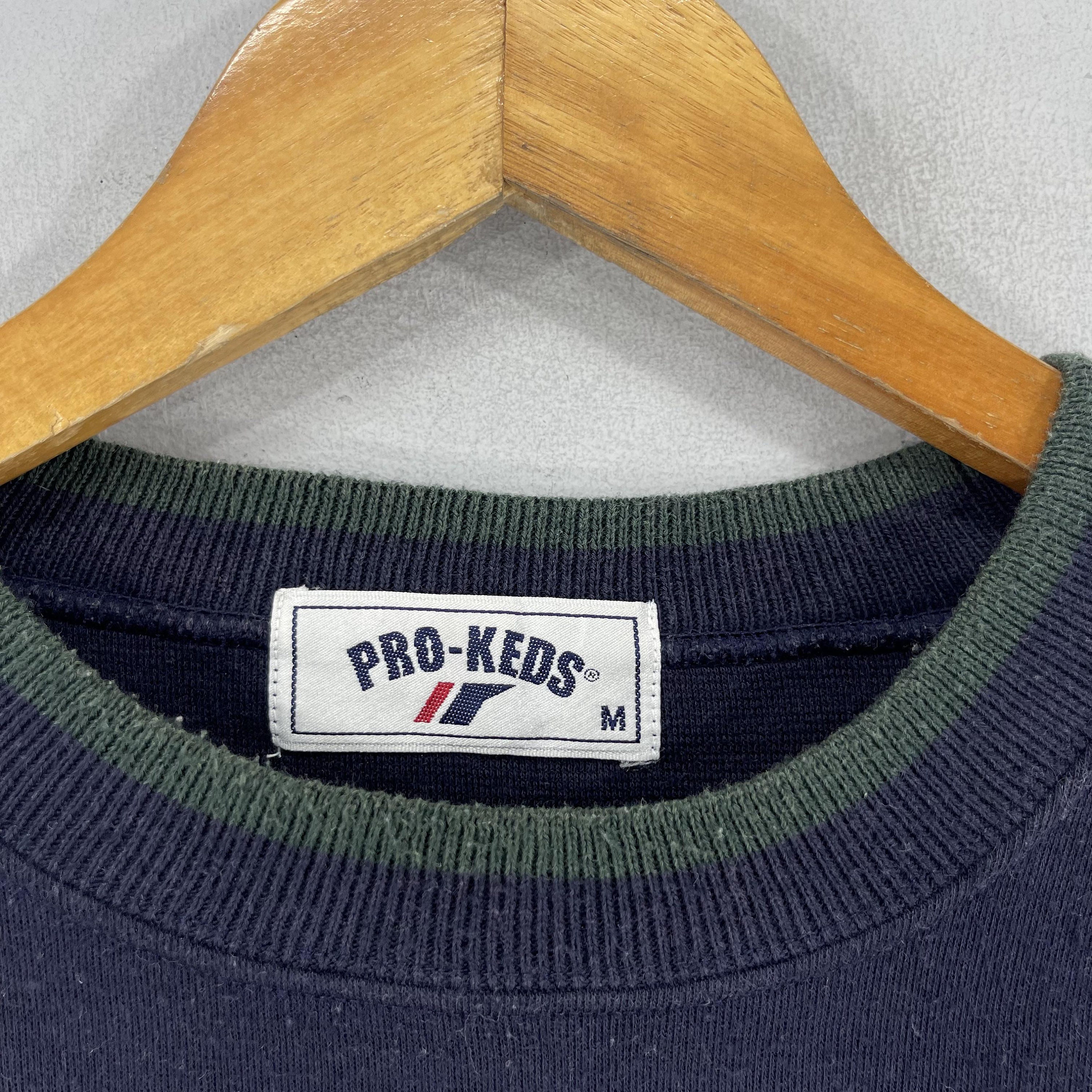 Vintage PRO KEDS Crewneck Sweatshirt Medium 90's Pro Keds