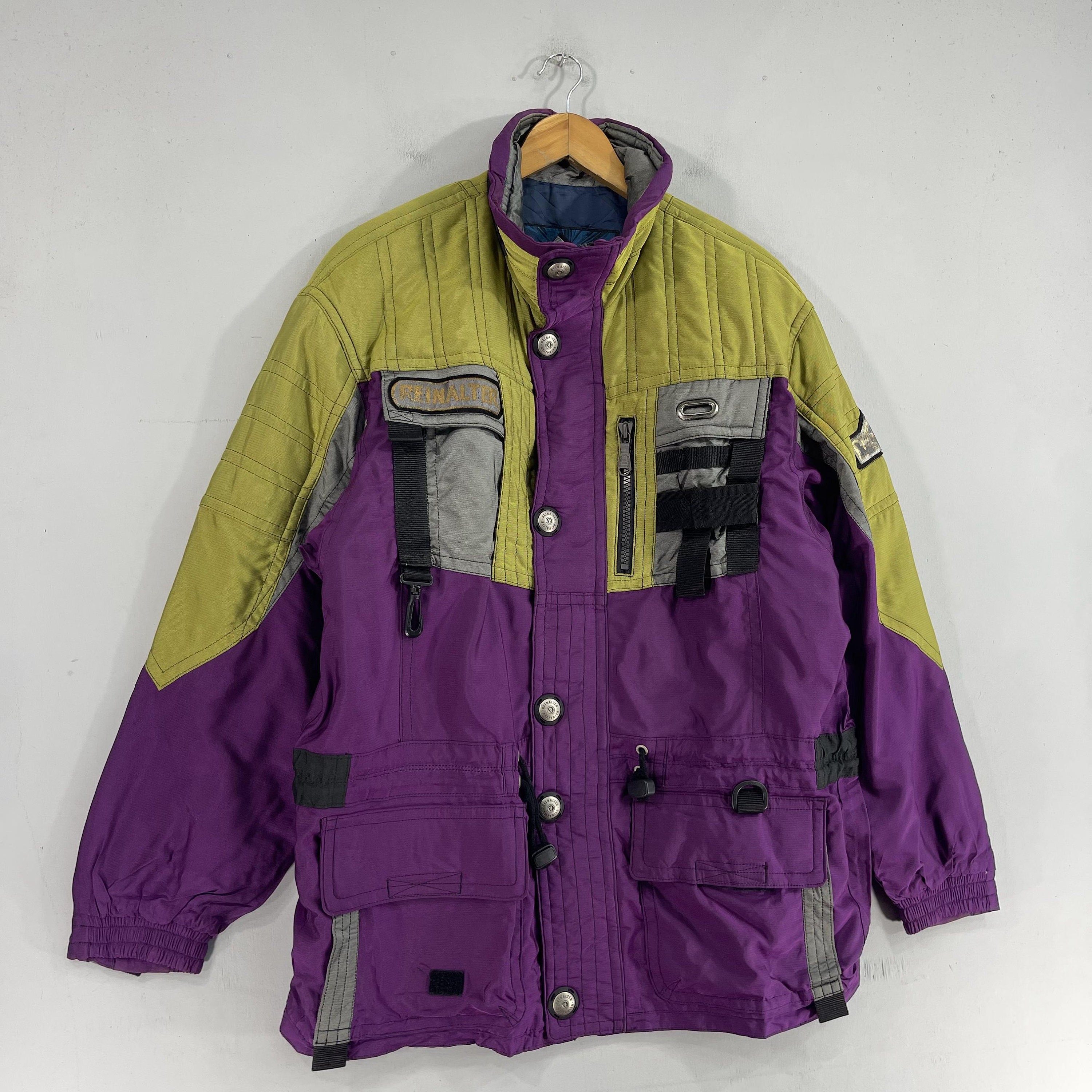 REINALTER Parka Ski Jacket Large Vintage 90's Reinalter Ski Wear