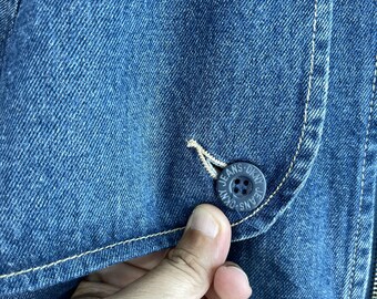 DKNY デニムジャケット サイズ10 ダナキャランニューヨーク ジーンズ デニムジャケット P DKNY