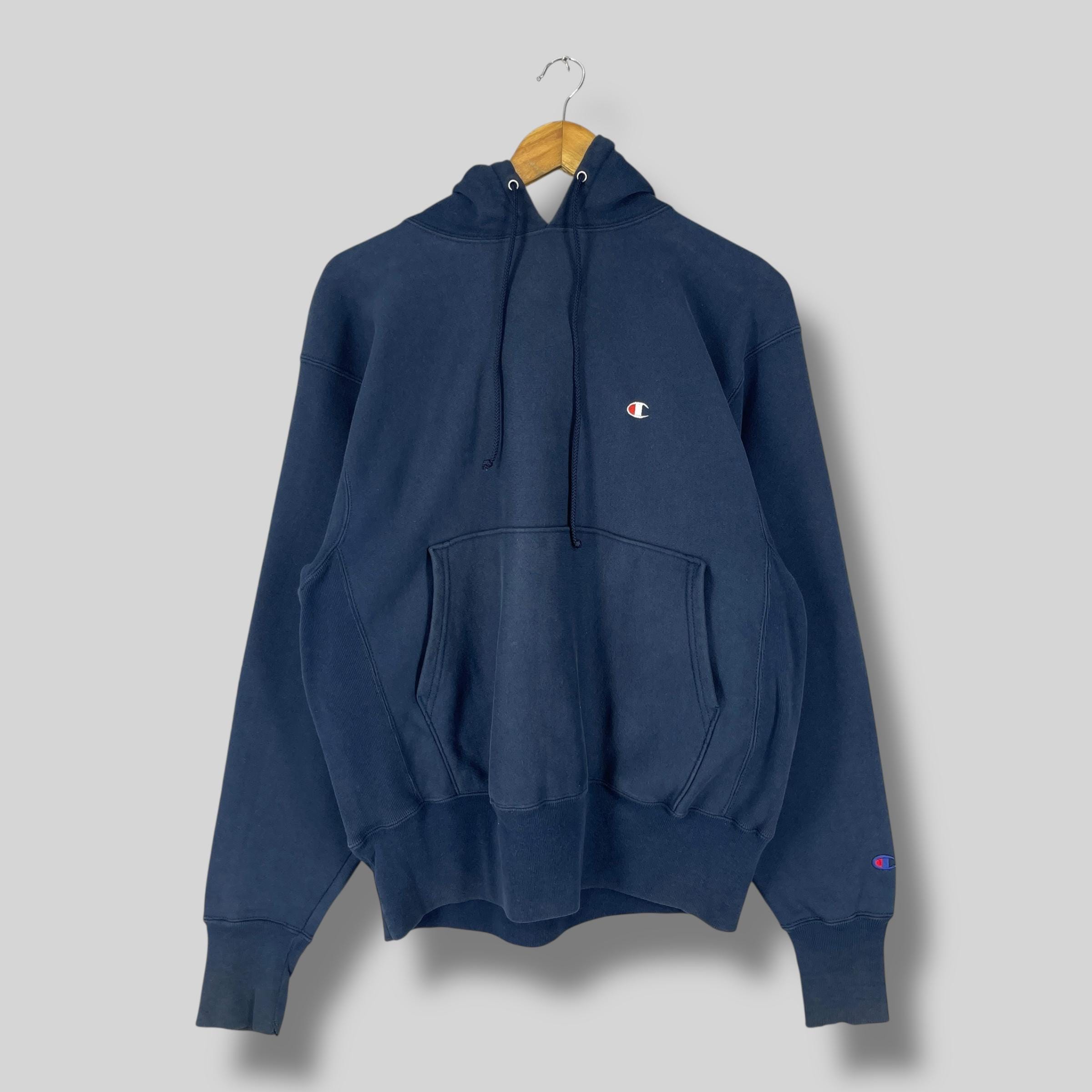 CHAMPION Reverse Weave Pullover Hoodie Medium Vintage 1990s