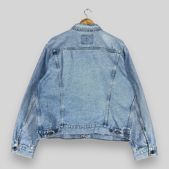 Vintage 1990s LEVIS 75505-0212 Denim Trucker Jacket Medium