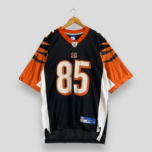 Cincinnati Bengals 85番 Reebok XLシャツ Vintage Reebok Cincinnati Bengals Chad Johnson Orange